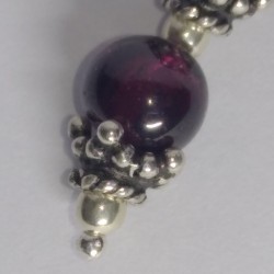 Pendientes Surat Plata y Amatista