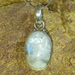 Colgante Plata Piedra Luna II