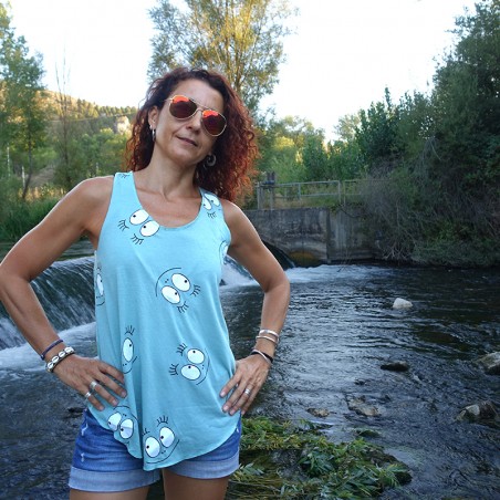 Camiseta Ojos Tirantes