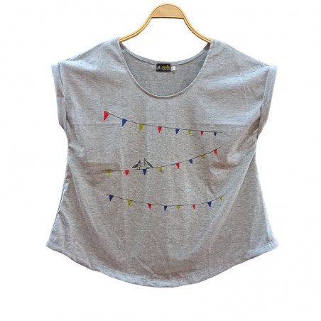 Camiseta Verbena de la Paloma Gris