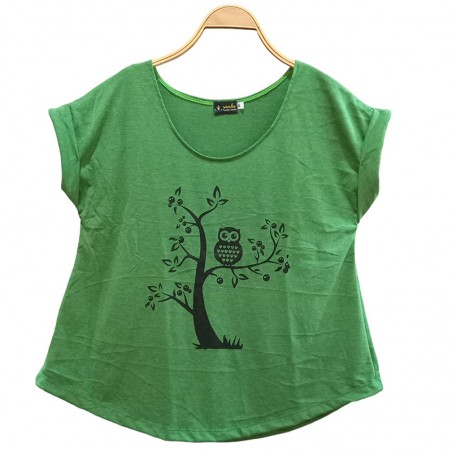 Camiseta Árbol Vida Verde