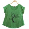 Camiseta Árbol Vida Verde