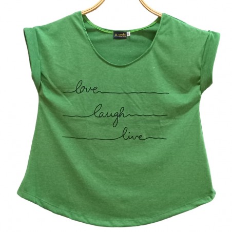 Camiseta Momentos Verde