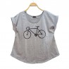 Camiseta Mi Bici Gris