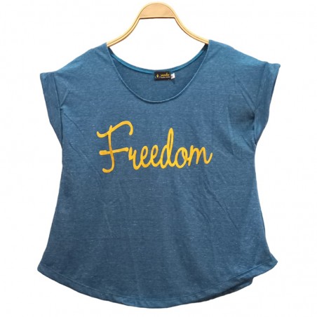 Camiseta Freedom Azul