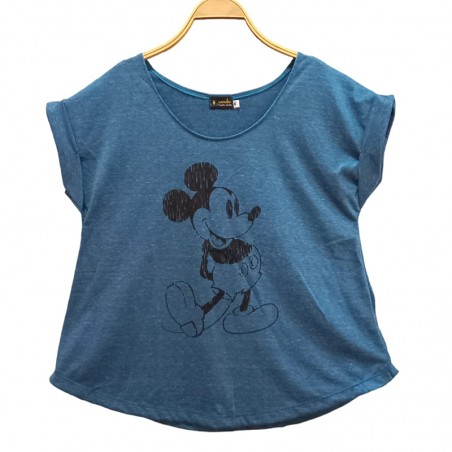 Camiseta Mouse Azul