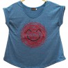 Camiseta Sonríe Azul