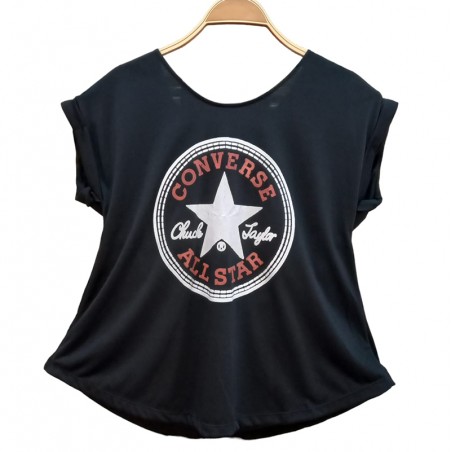 Camiseta Old School negra