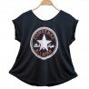 Camiseta Old School negra