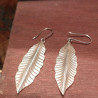 Pendientes Hojas