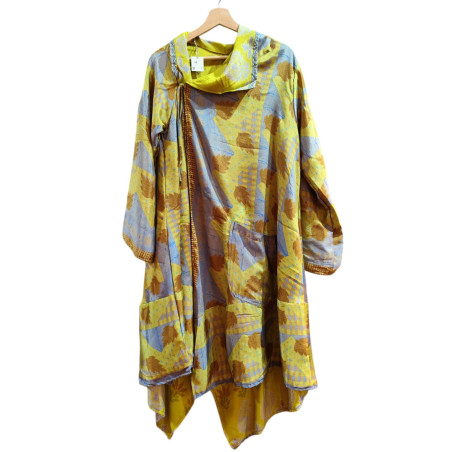 Kimono Ek Reversible Hojas