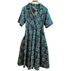 Vestido Camisero Vuelo Oscuro
