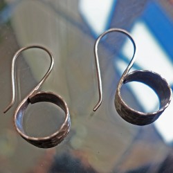 Pendientes Plata Anillo