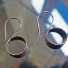 Pendientes Plata Anillo
